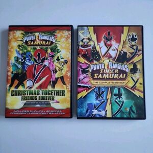 Power Rangers Super Samurai The Complete Season + Christmas Special DVD Lot